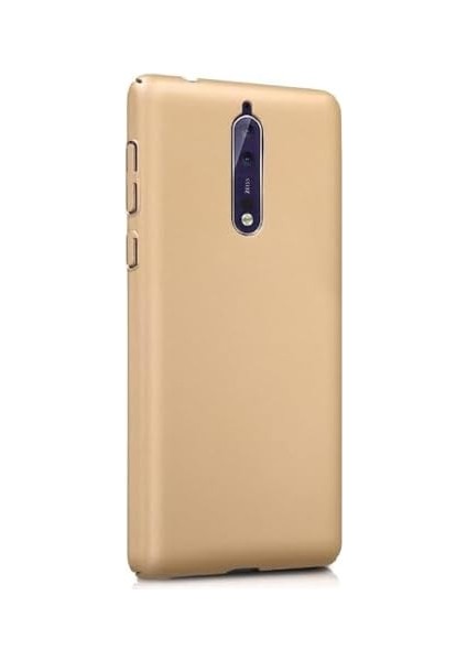 8 Uyumlu Sert Rubber Silikon Kılıf (Altın Rengi) fiyatları
