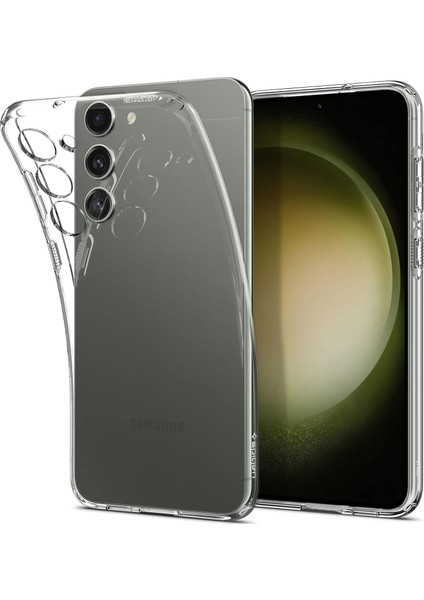 Galaxy S23 Plus Kılıf Liquid Crystal 4 Tarafı Tam Koruma Crystal Clear - ACS05662