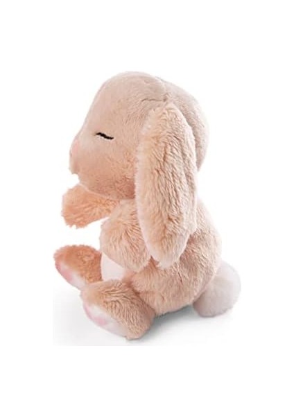 48708 Soft Toy Sleeping Pets Bunny Caramel In Peach Basket 12CM fiyatları
