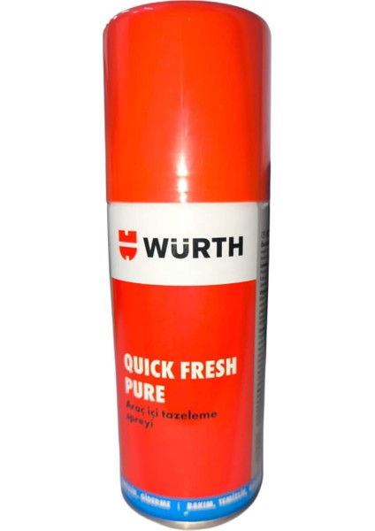Quick Fresh Pure Araç Içi Temizlemeye Spreyi 100ML