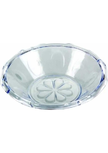 Şık Tasarımlı 6'lı Plastik Çay Tabağı Seti - Günlük Kullanıma Uygun