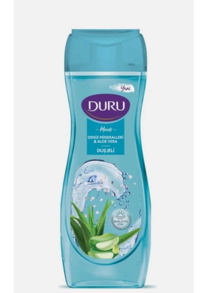 Deniz Mineralli & Aloe Veralı Aydınlatıcı Duş Jeli – Body Scrub 3’lü Paket (3 x 450 Ml)