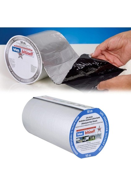 Bitüself Star Yalıtım Bandı Yapışkanlı 20 cm x 10 M Oto Ses Su Yalıtım Bandı fiyatları