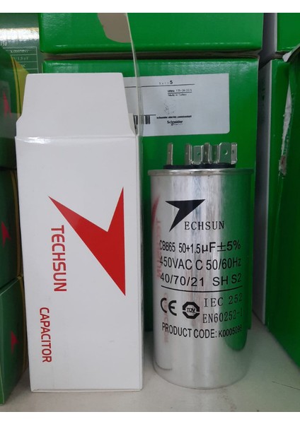 Kondansatör Daımı 50+1,5 Mf (Kapasitör)