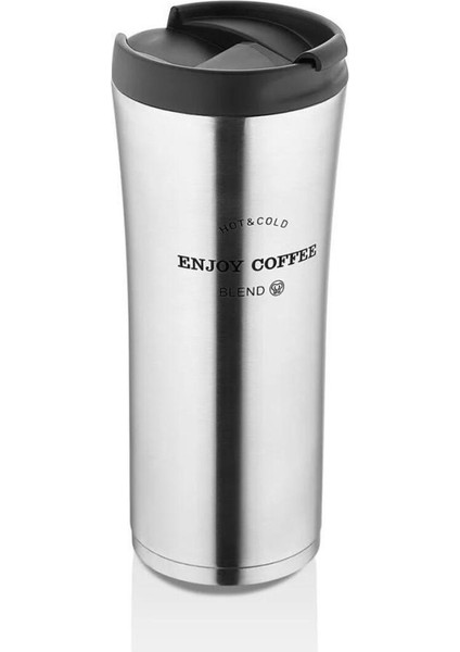 Freedom Colours 500 ml Çift Katmanlı Paslanmaz Çelik Inox Termos Mug Yerli Üretim Kaliteli