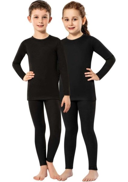 Erkek Çocuk Termal İçlik Takım Soğuk Havalara Uygun İpeksi Yumuşak Kumaş Koku Önleyici modelleri