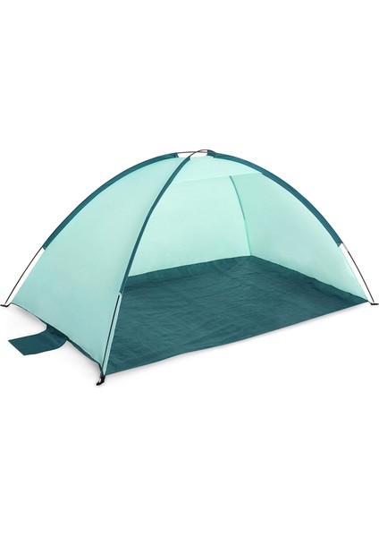 3 Kişilik Plaj Çadırı Yazlık Gölgelik Hafif Dayanıklı Kumaş 200x150 Cm Kolay Kurulum indirimleri