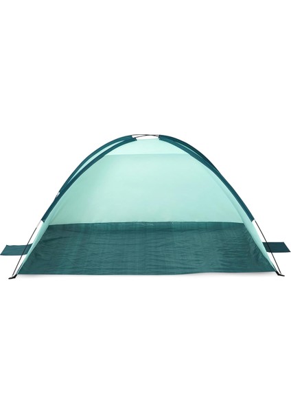 3 Kişilik Plaj Çadırı Yazlık Gölgelik Hafif Dayanıklı Kumaş 200x150 Cm Kolay Kurulum