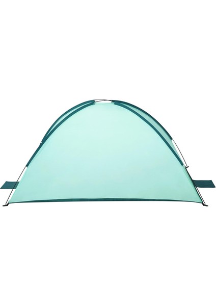 3 Kişilik Plaj Çadırı Yazlık Gölgelik Hafif Dayanıklı Kumaş 200x150 Cm Kolay Kurulum