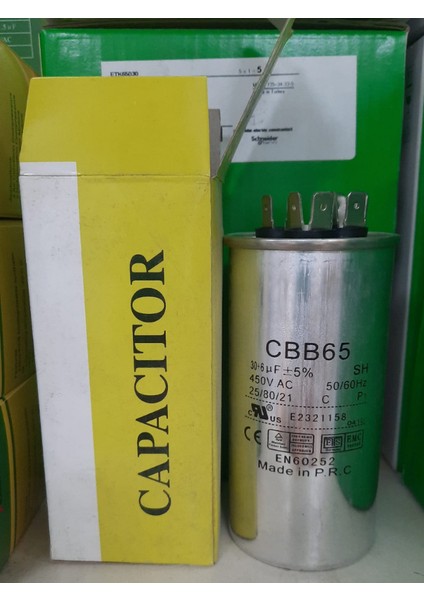 Kondansatör Daımı 30+6 Mf (Kapasitör)