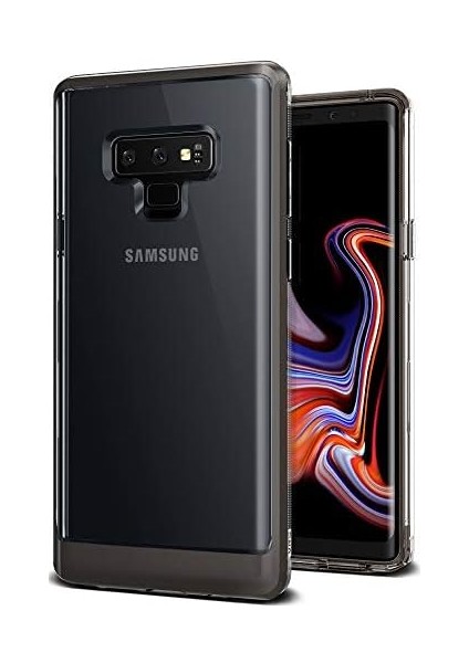 Design VRSN9CB Galaxy Note 9 Crystal Bumper Kılıf, Metallic Black modelleri