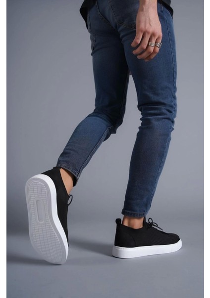 AXR500 Premium Siyah Triko Bağcıklı Günlük Erkek Ayakkabı fiyatları