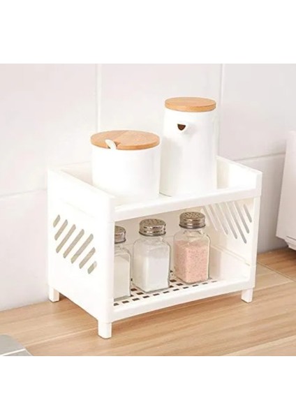 Şıklığı ve Pratikliği Bir Arada Sunan Düzenleyici Raf – 24X18X15 Cm, Yer Kaplamaz