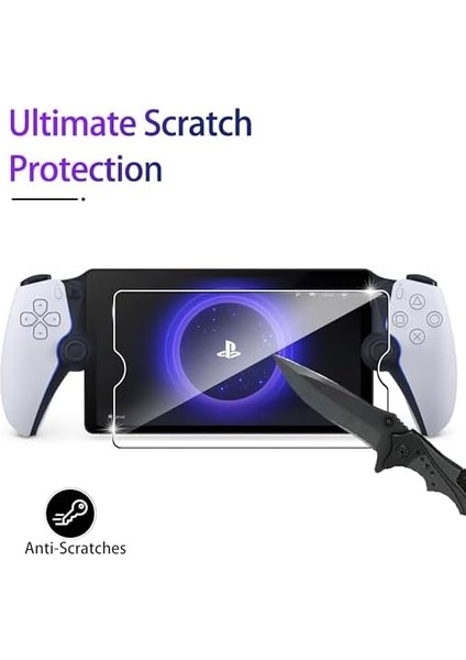 Sony Ps5 Playstation Portal Için Sert Camdan Ekran Koruyucu Folyo, 2 Adet, Sertlik Derecesi 9h, Çizilmez, Kabarcıksız, Parmak Izi Bırakmaz, Hd Koruma modelleri