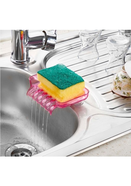 Plastik Vakumlu Sabunluk – Banyo ve Mutfak Için