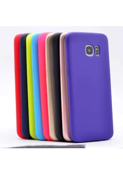 Galaxy S7 Edge Uyumlu Mat Yumuşak Silikon Kılıf (Siyah) fiyatları