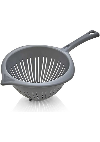 Elit Saplı Süzgeç No:1 – 21X21 Cm, Pratik ve Dayanıklı Mutfak Gereci