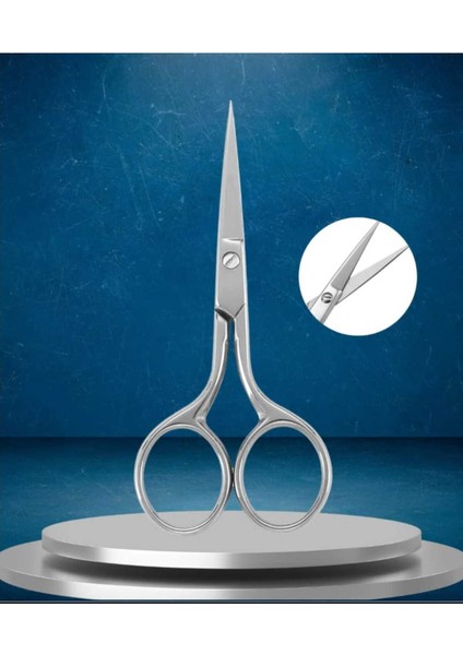 Profesyonel Paslanmaz Çelik Kaş Makası – Hassas Uçlu, Uzman Tasarım