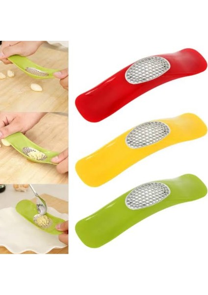 1 Adet Kırmızı Sarımsak Ezici – Mutfakta Kolay Kullanım