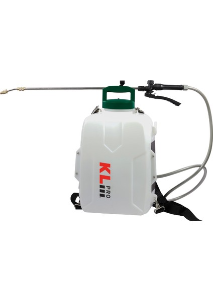Klpro KLBP18-50 18V/5.0AH 12 Litre Çift Akülü Şarjlı Ilaçlama Makinesi Sırt Tipi fiyatları