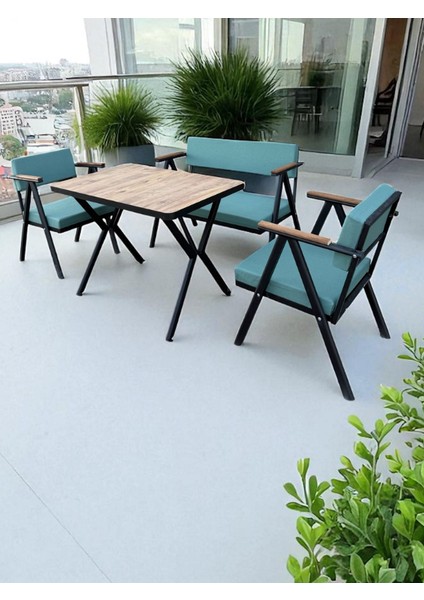 Vera 2-1-1-Masa-Salıncak Bahçe Balkon Mobilyası , Oturma Grubu , Çay Seti fiyatları