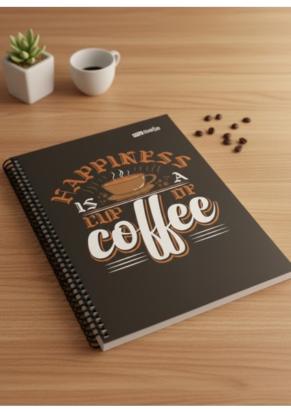 Spiralli B5 Çizgili Not Defteri – Taşınabilir ve Pratik