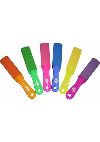 Renkli Topuk Törpüsü – Sert Deri ve Çatlakları Kolayca Giderir, Ergonomik Tasarım (24 Cm)