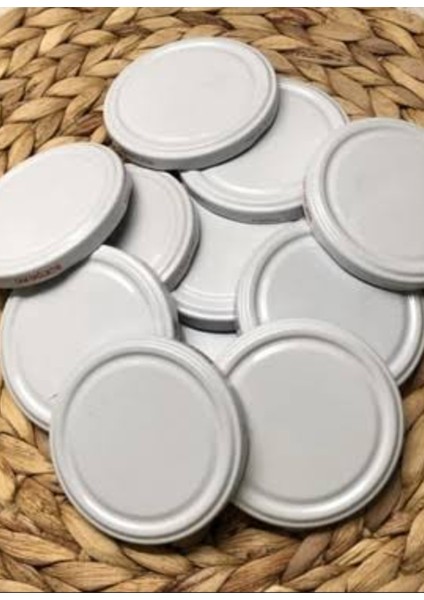 1 Litre ve 500 ml Konserve Kapakları – 10’lu Set, Dayanıklı ve Pratik Kullanım