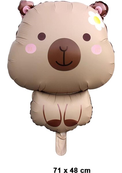 Karamel Capybara Folyo Balon 71X 48 cm fiyatları