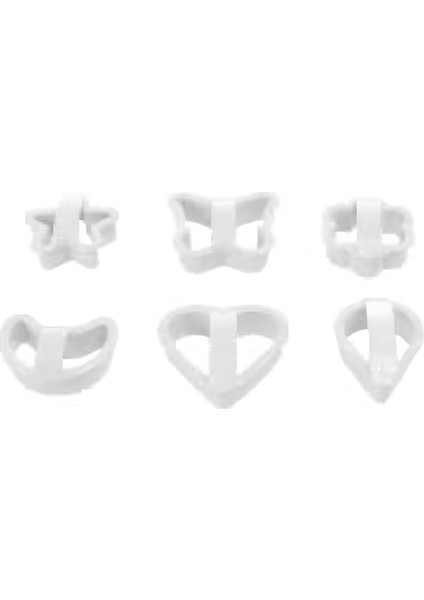 Plastik Şekilli Kurabiye Kalıbı – Kek ve Hamur Kesici