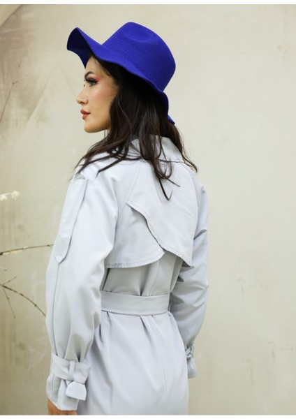 Şık Taş Rengi Düğmeli Trençkot – Rahat ve Modern Kesim indirimleri