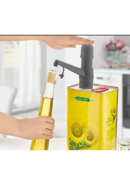 Pratik Sıvı Yağ Pompası – Temiz ve Kontrollü Döküm