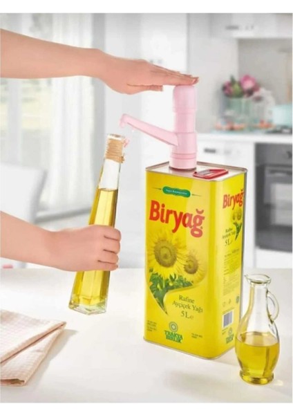 Pratik Sıvı Yağ Pompası – Temiz ve Kontrollü Döküm indirimleri