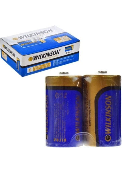 Wilkinson 1.5 Volt Ultra Energy Battery 2 Li– Uzun Ömürlü ve Güçlü