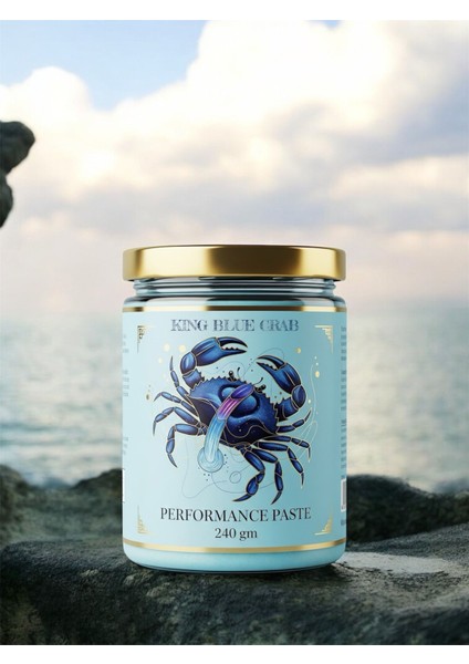 Crab Mavi Yengeç Karışık Atom Macun Keçiboynuzu Pekmezli Ballı Güç ve Kuvvet 250 gr modelleri
