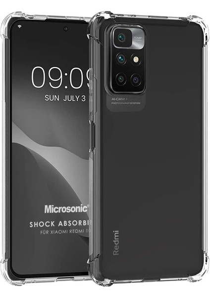Xiaomi Redmi 10 Için Kılıf Shock Absorbing Şeffaf [redmi 10 ile Uyumlu Kılıf - Şeffaf]