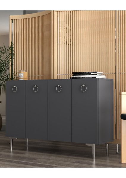 Lenorra Konsol Antrasit-Gümüş fiyatları