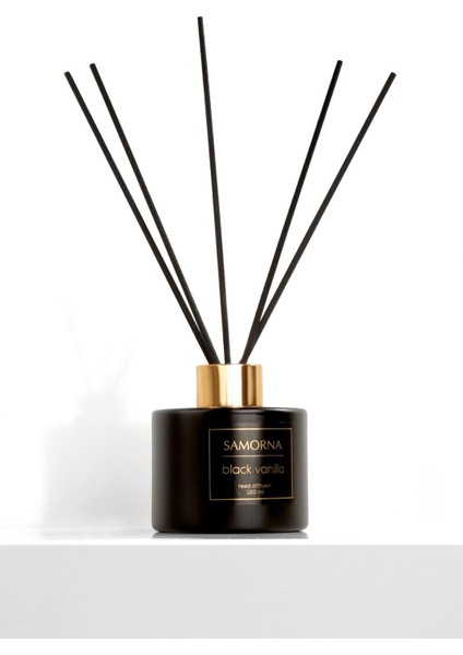 Black Vanilla Çubuklu Oda Kokusu Vanilyanın Baharatlı Hali modelleri