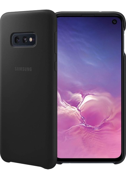EF-PG970TBEGWW Galaxy S10E Silikon Kılıf, Siyah