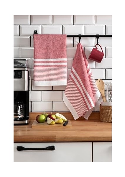 Home 2'li Mutfak Kurulama BEZI,%100 Pamuk Yüksek Su Emici, Beslenme Örtüsü, Çok Amaçlı Servis Peçetesi 45X60CM modelleri