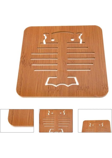 Dekoratif Ahşap Görünümlü Nihale – Tencere & Çaydanlık Altlığı fiyatları