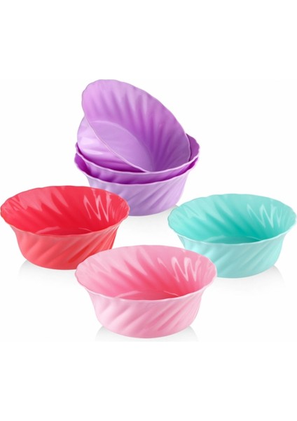 3’lü Plastik Yuvarlak Kase Seti – Mutfak ve Ev Kullanımı