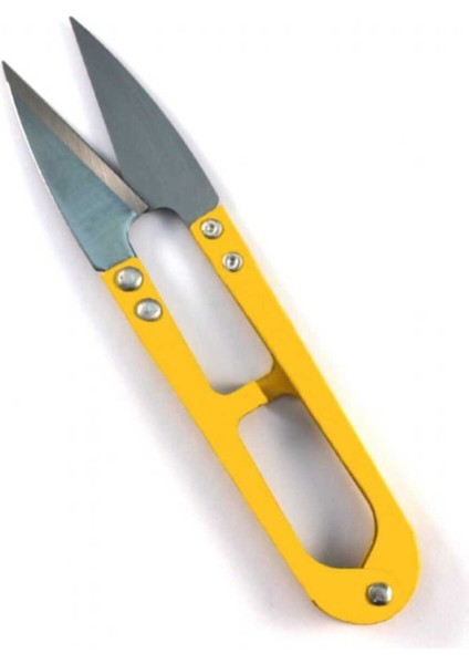 Paslanmaz Çelik Sarı Makas – Iplik Temizleme ve Dikiş Için