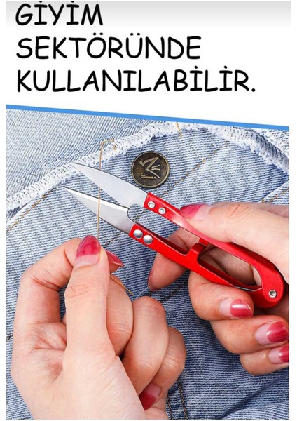 Paslanmaz Çelik Sarı Makas – Iplik Temizleme ve Dikiş Için modelleri