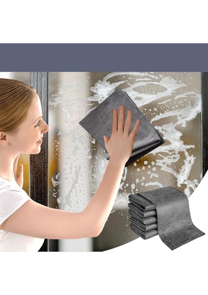 Ultra Emici Mikrofiber Temizlik Bezi 30x30 cm İz Bırakmayan Çok Amaçlı Ergonomik Tekli