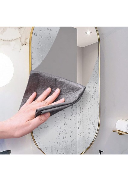 Ultra Emici Mikrofiber Temizlik Bezi 30x30 cm İz Bırakmayan Çok Amaçlı Ergonomik Tekli