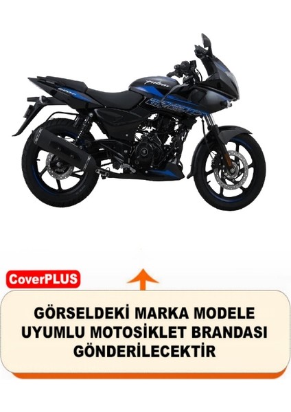 Reflektörlü Gri Dikişli Bajaj Pulsar 220 Pro Branda Motosiket Brandası Motor Örtüsü Çadır Su Geçirmez Motosiklet Kılıfı Motor Brandası fiyatları
