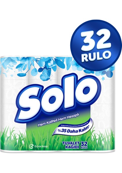 Tuvalet Kağıdı 32 Rulo 3 Katlı Cilt Dostu Yumuşak Doku ve Yüksek Emicilik Özellikli indirimleri