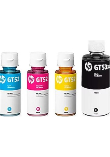 1VV21AE+M0H54A+M0H55A+M0H56A GT53XL+GT52 Mürekkep Takım Seti modelleri