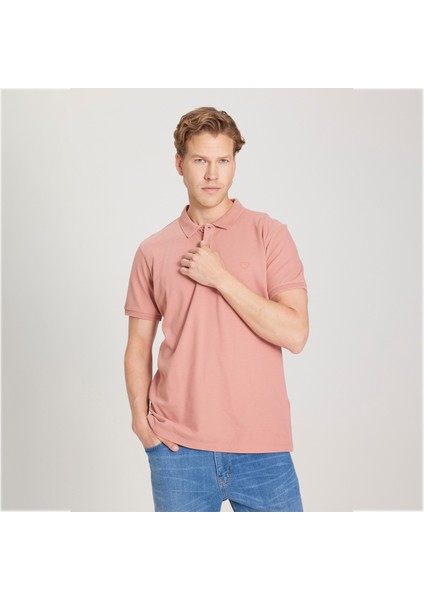 Erkek Pembe Polo Tişört